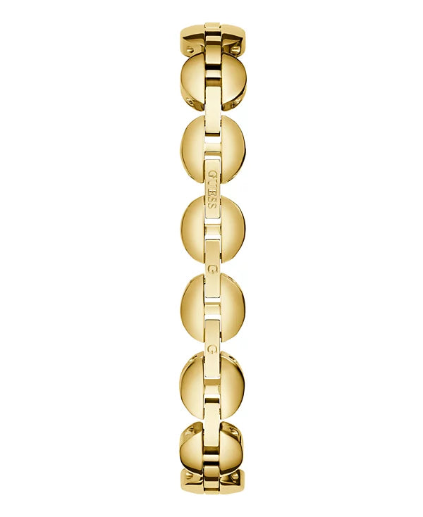 GUESS Women's Analog Gold Tone Stainless Steel Watch, 26 mm