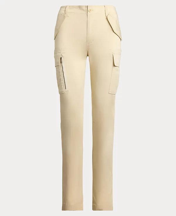 Lauren Ralph Lauren Women's Cotton Sateen Cargo Pant
