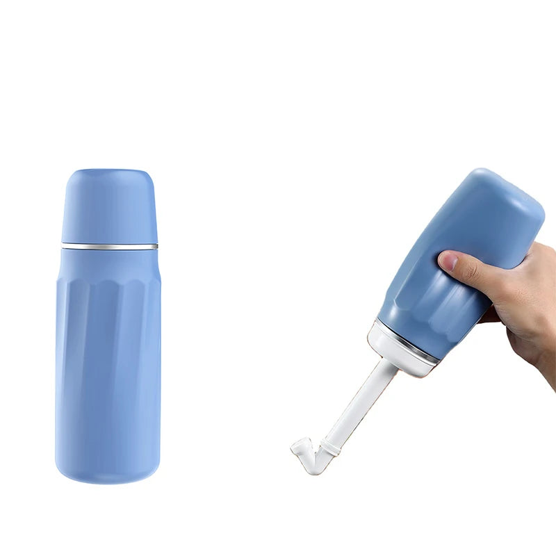 400ml Portable Bidet Spray Handheld Travel Bidet Personal Cleaner Hygiene Bottle Spray shower Washing Baby Butt Flushing Device