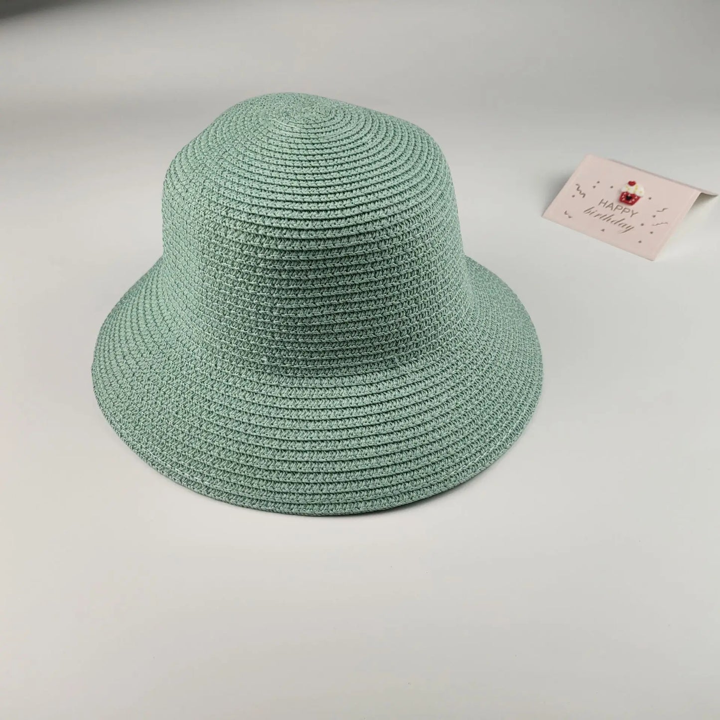 Summer Children's Straw Bag Straw Hat Cute Mini Beach Bag Boys and Girls Shoulder Crossbody Bags Small Sun Hats Kids Coin Purse
