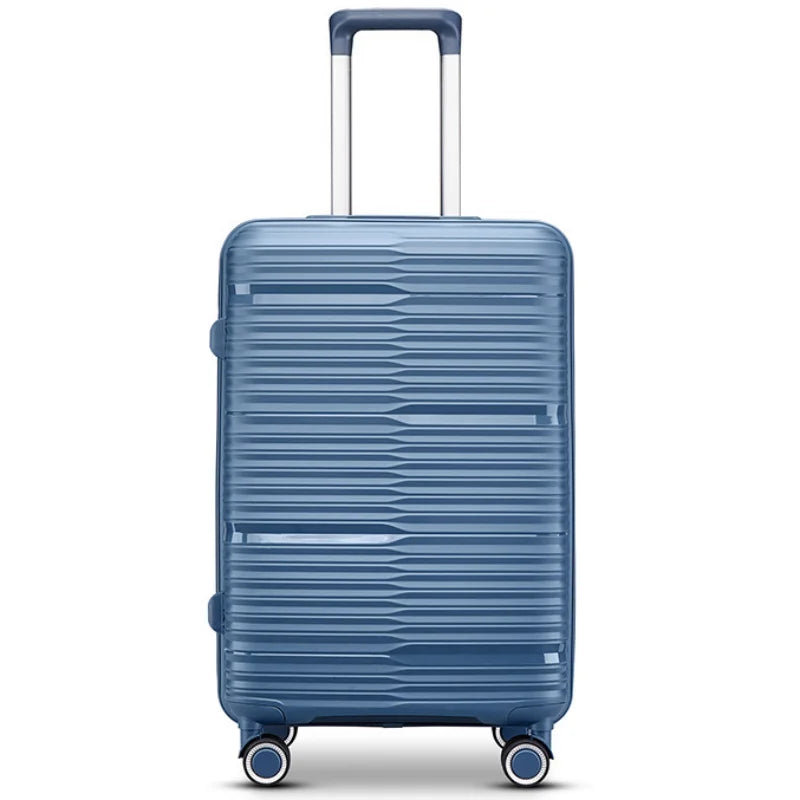 20/24/28 inch zipper trolley luggage bag travel suitcases with Universal wheels combination lock travel bags lightweight luggage