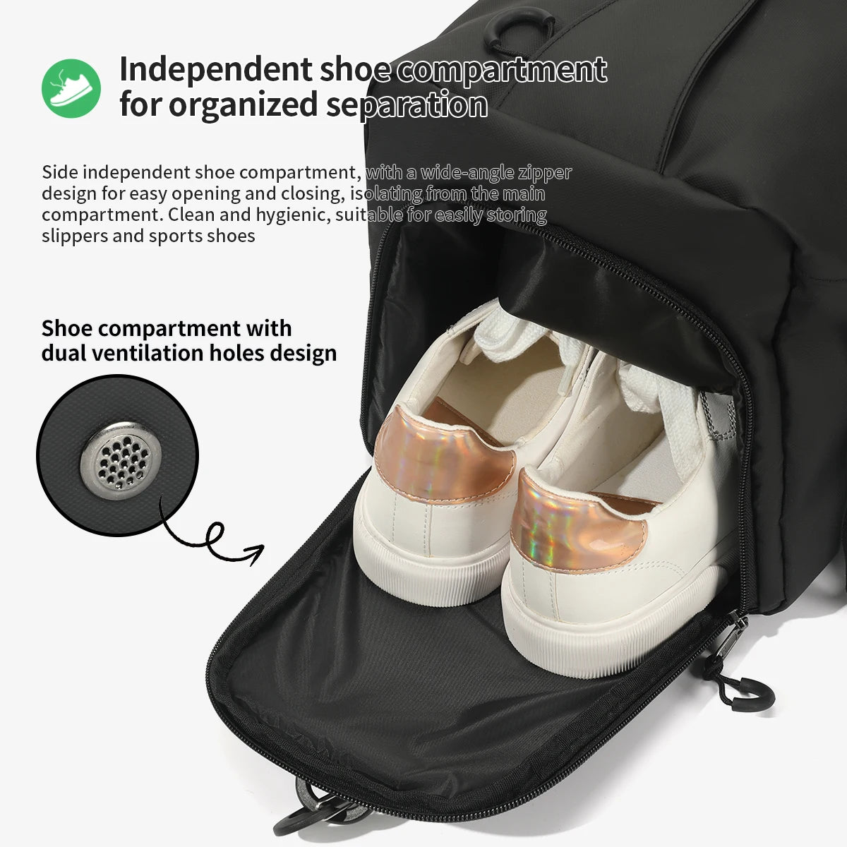 Tigernu Girl Sports Gym Bag FemaleTravel Duffel HandBags Fitness Bag With Shoes Compartment for Women Light Weight Shot Trip Bag