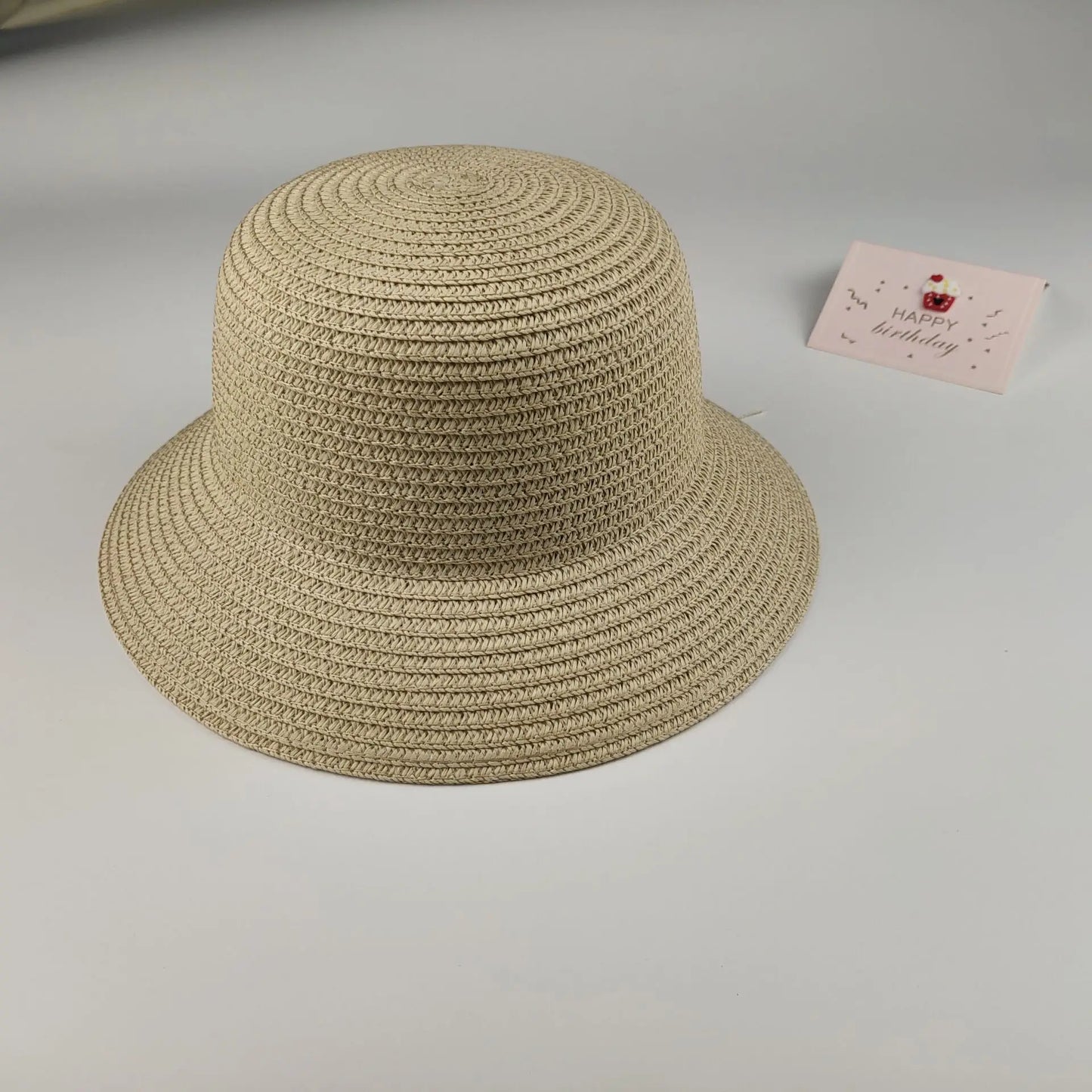Summer Children's Straw Bag Straw Hat Cute Mini Beach Bag Boys and Girls Shoulder Crossbody Bags Small Sun Hats Kids Coin Purse