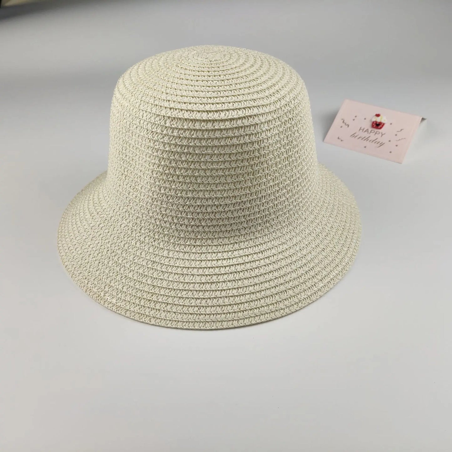 Summer Children's Straw Bag Straw Hat Cute Mini Beach Bag Boys and Girls Shoulder Crossbody Bags Small Sun Hats Kids Coin Purse