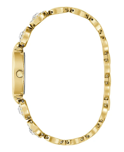 GUESS Women's Analog Gold Tone Stainless Steel Watch, 26 mm