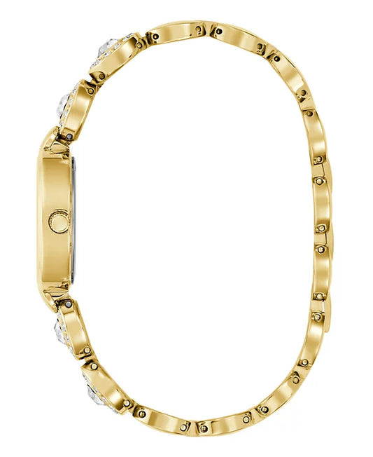 GUESS Women's Analog Gold Tone Stainless Steel Watch, 26 mm