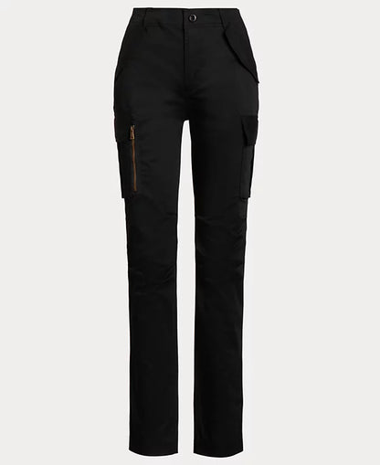 Lauren Ralph Lauren Women's Cotton Sateen Cargo Pant