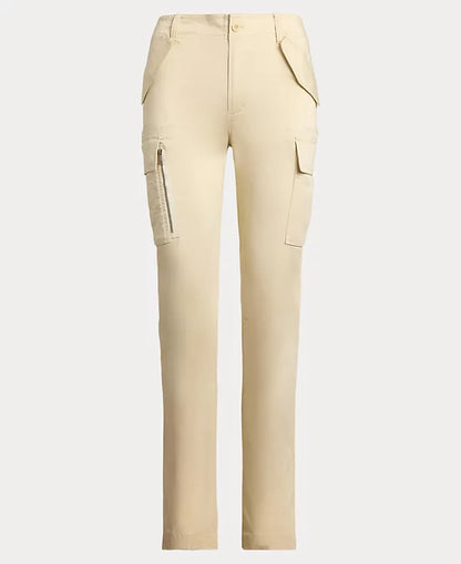 Lauren Ralph Lauren Women's Cotton Sateen Cargo Pant