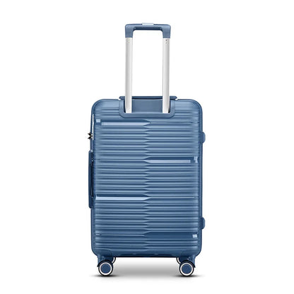 20/24/28 inch zipper trolley luggage bag travel suitcases with Universal wheels combination lock travel bags lightweight luggage
