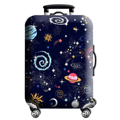 Luggage Cover Stretch Fabric Suitcase Protector Baggage Dust Case Cover Suitable for18-32 Inch Suitcase Case Travel Organizer