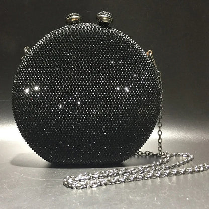 Flower Crystal Evening Bag 16 Colors Women Wedding Purse Diamond Minaudiere Lady Rhinestone Party Handbags Prom Cocktail Purses