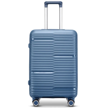 20/24/28 inch zipper trolley luggage bag travel suitcases with Universal wheels combination lock travel bags lightweight luggage