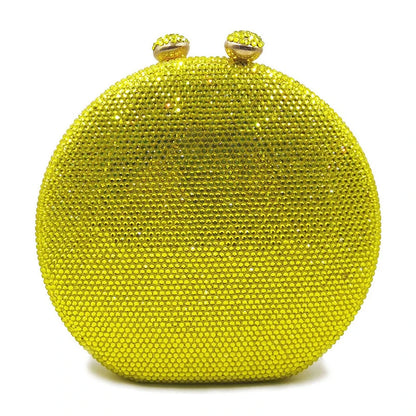 Flower Crystal Evening Bag 16 Colors Women Wedding Purse Diamond Minaudiere Lady Rhinestone Party Handbags Prom Cocktail Purses