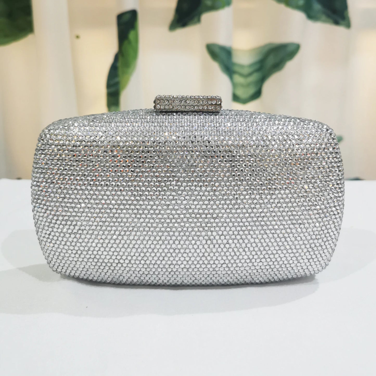 Flower Crystal Evening Bag 16 Colors Women Wedding Purse Diamond Minaudiere Lady Rhinestone Party Handbags Prom Cocktail Purses