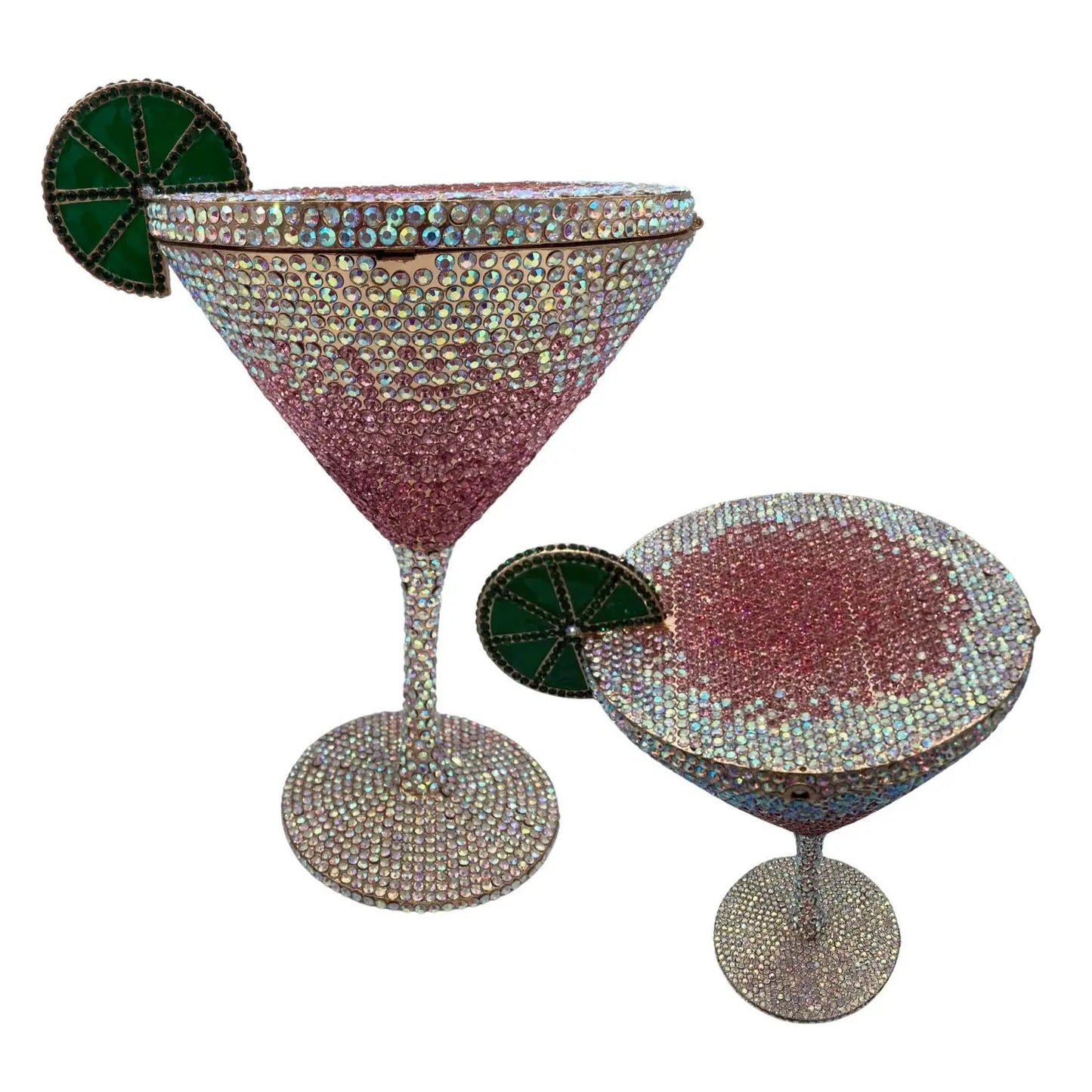 Jewels Martini purse Diamond Evening Purses Crystals Bridal Handbag Dinner Clutches jewelry Purses Rhinestone Party Clutch Bags