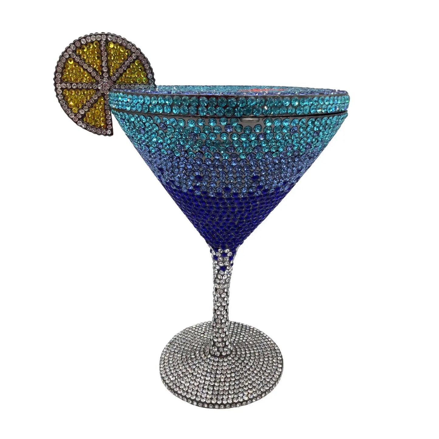 Jewels Martini purse Diamond Evening Purses Crystals Bridal Handbag Dinner Clutches jewelry Purses Rhinestone Party Clutch Bags