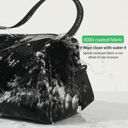 Tigernu Girl Sports Gym Bag FemaleTravel Duffel HandBags Fitness Bag With Shoes Compartment for Women Light Weight Shot Trip Bag